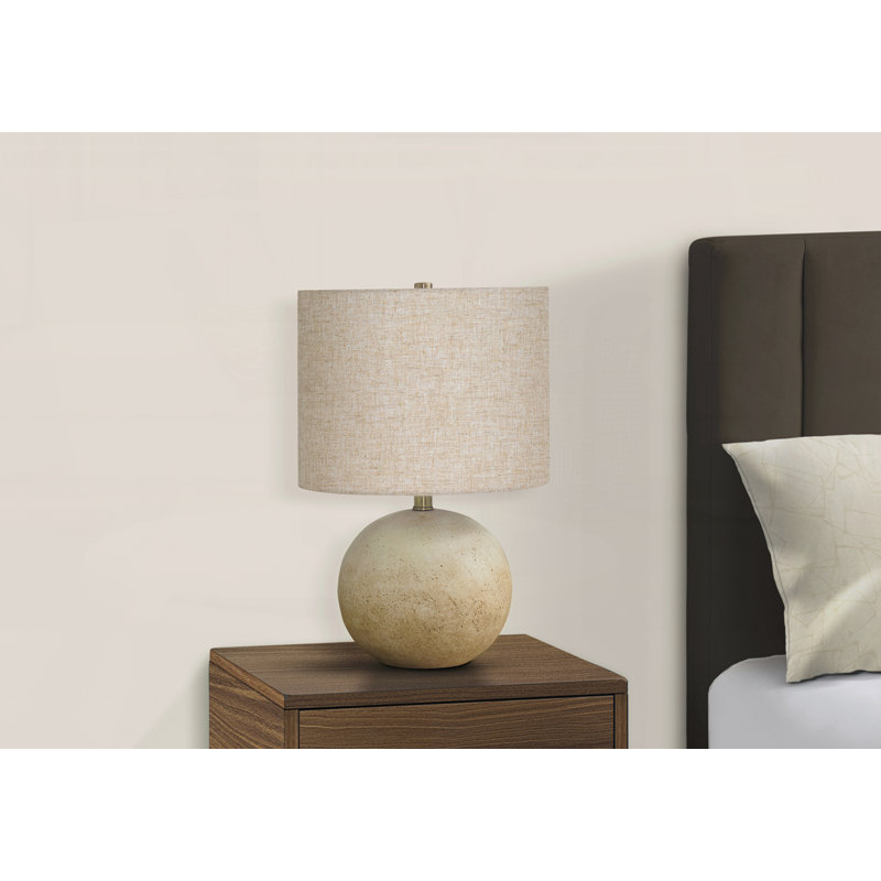 Lampe de table de style moderne, Beige, Beige