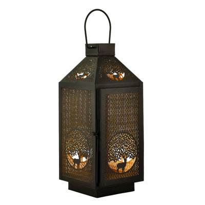Metal Tabletop Lantern