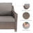 Tya Outdoor Patio Lounge Chair with Cushions (Set of 2)-809333829