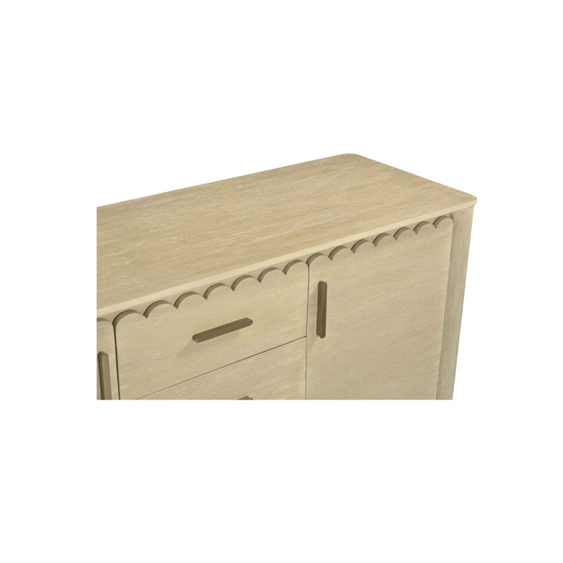 Buffet 3 tiroirs Aaryahi Robbie Naturel