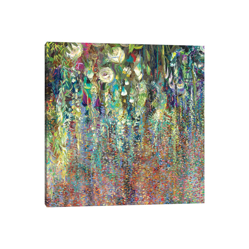 Canopy Bloom by Iris Scott - Painting on Canvas, Wrapped Canvas, 45.72 cm H x 45.72 cm W x 1.91 cm D