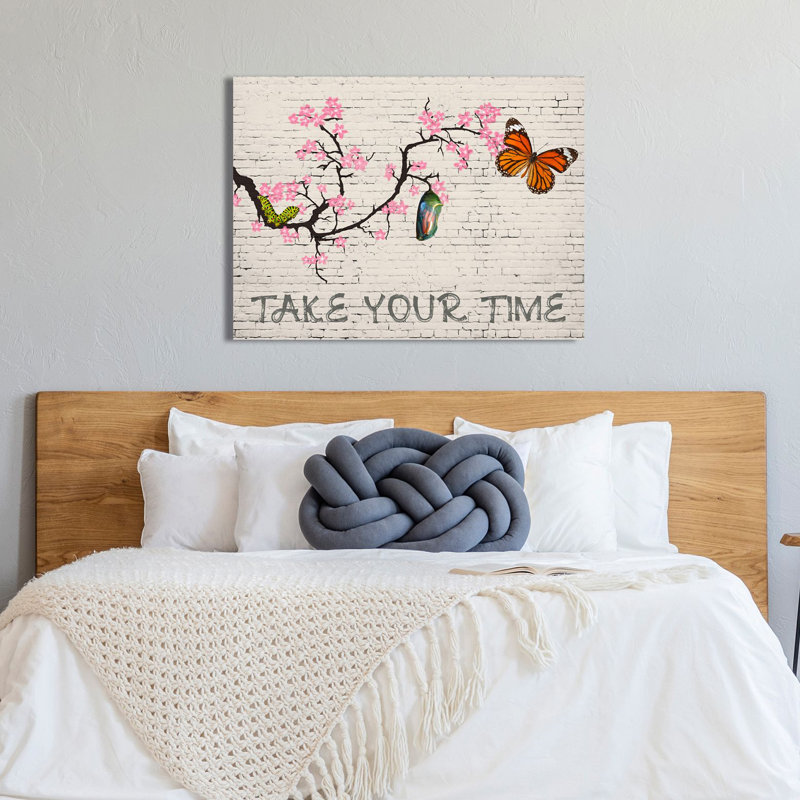 3MF6216 Take Your Time by Masterfunk Collective - Wrapped Canvas Print, 50cm H x 70cm W x 4cm D