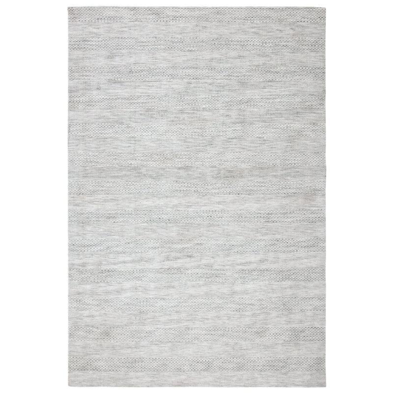 Elliyanah Hand Loomed Micro Fiber Rug, Rectangle 4' x 6'