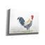 Toile épique «Coq à l'aquarelle» par Jean Plout Graffiti épique, 60 po x 40 po