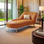 Chaise longue de détente moderne en similicuir-101363482-101363485