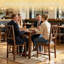 Linen Upholstered Side Chair