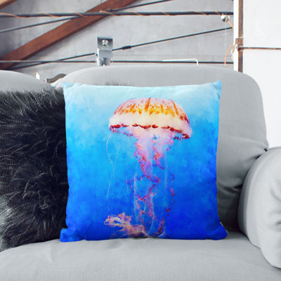 Jellyfish Cushion with Filling