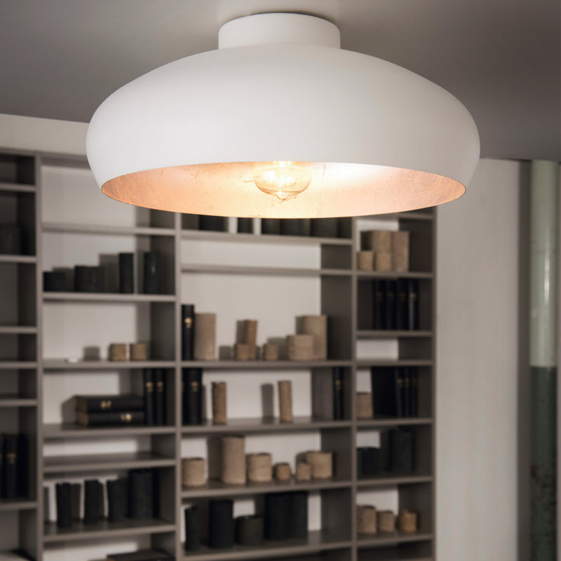 Bouziane Flush Mount, White