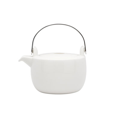 Everytime White 1-qt. Teapot Server