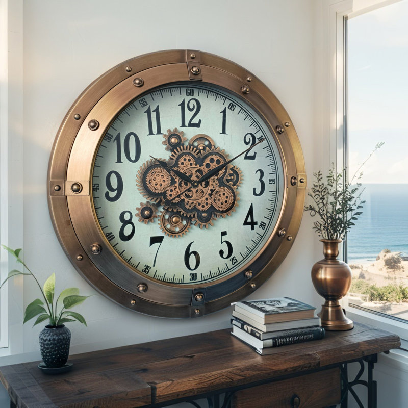 Metal Wall Clock