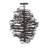 Cyclone 20 - Light Dimmable Geometric Chandelier