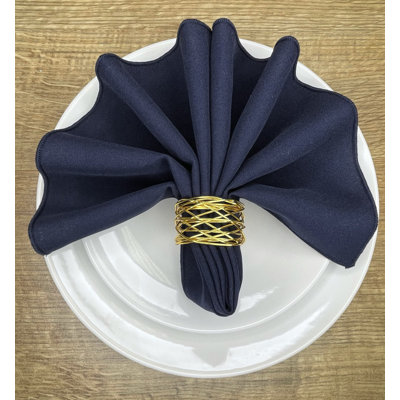 Atara Polyester Solid Colour Square Napkin