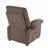 160°Recliner Chair For Elderly Seniors-Manual Push Back Reclining Chair With 8-Point Massage & Heating, Plush Chenille Fabric & Remote Control, Side Storage Pockets For Living Room, Bedroom-568282389
