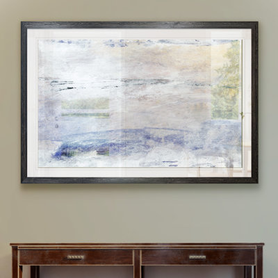 « Hushed VI »-reproduction de peinture encadrée