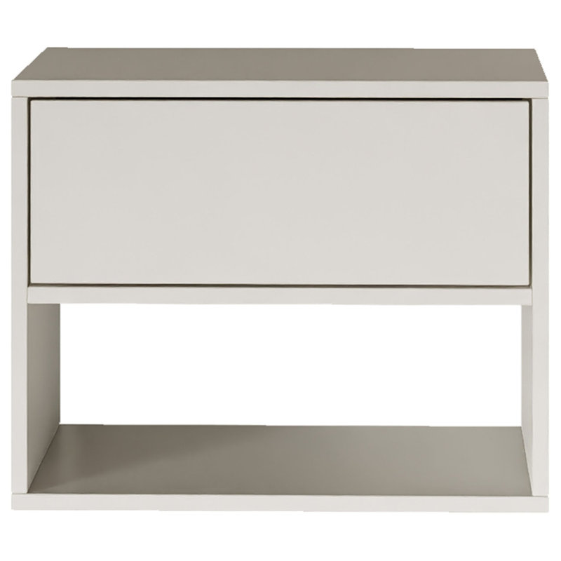 50cm W Manufactured Wood Bedside Table
