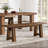 55" Solid Wood Dining Bench-507604667