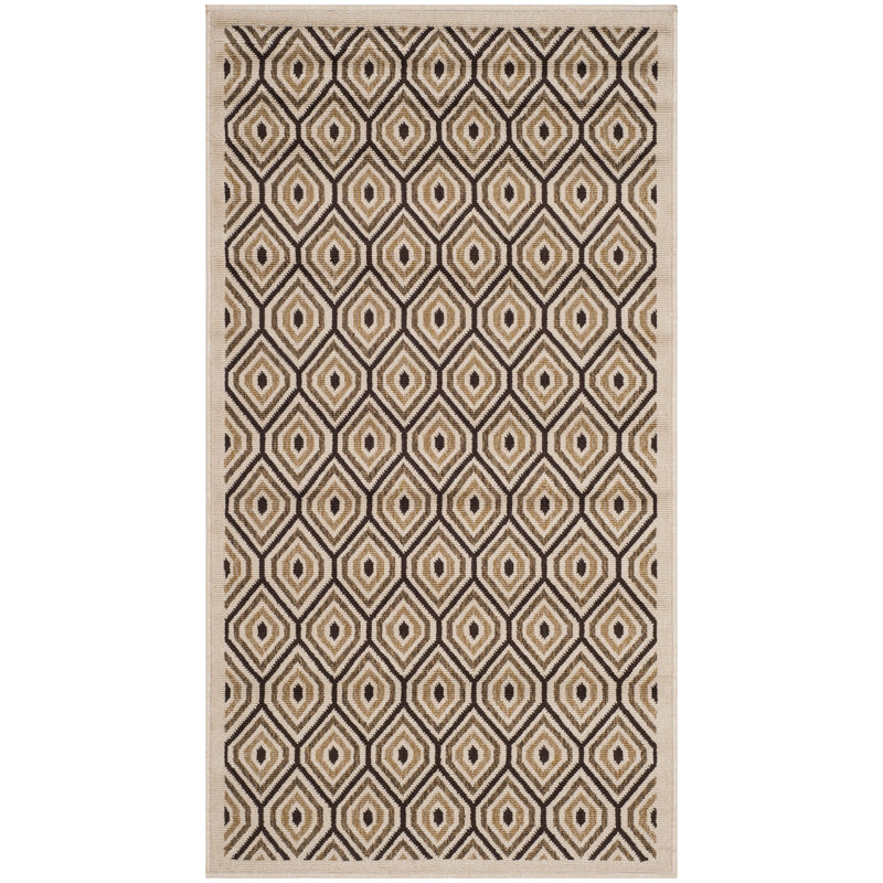 Amatia Performance Geometric Indoor/Outdoor Area Rug, Rectangle 5'3" x 7'7"