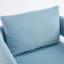 Chaise décorative moderne avec pieds dorés pour le salon