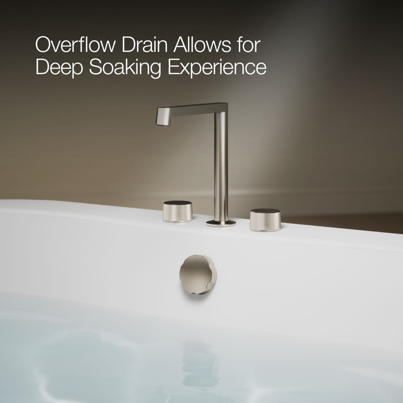 Tercet 60" x 60" Soaking Bathtub, White