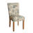 19'' H Upholstered Oak Dining Chair