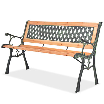 Iron Garden Bench by Charlton Home