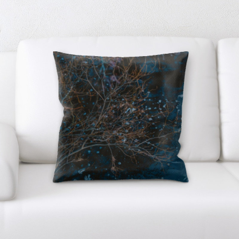 Microsuede Throw Pillow