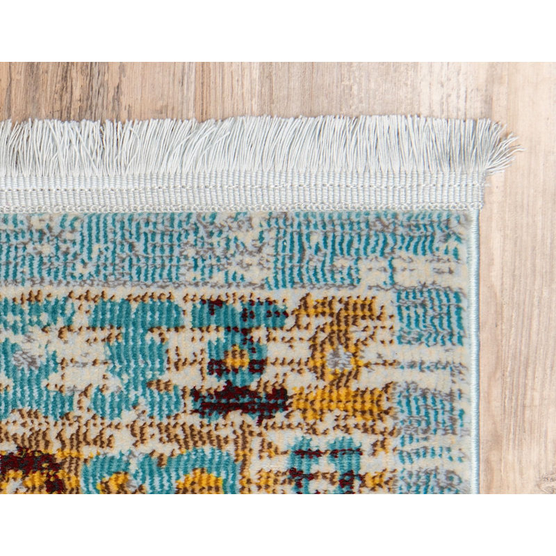 Oriental Indoor Rug, Rectangle 2'2" x 3'