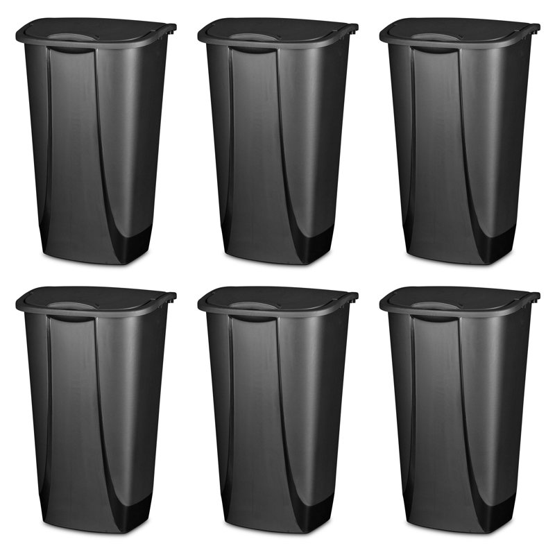Poubelle de 11 gallons Sterilite (ensemble de 6)