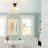 Glint 1-Light Glass Flush Mount Ceiling Light-1380074497