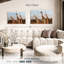 Brampt Three Brown Giraffes-108098751