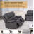 Dewaine Upholstered 72 " Loveseat Power Reclining-1392292518