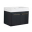 Meuble-lavabo simple 29,5 po avec plateau en résine Anup