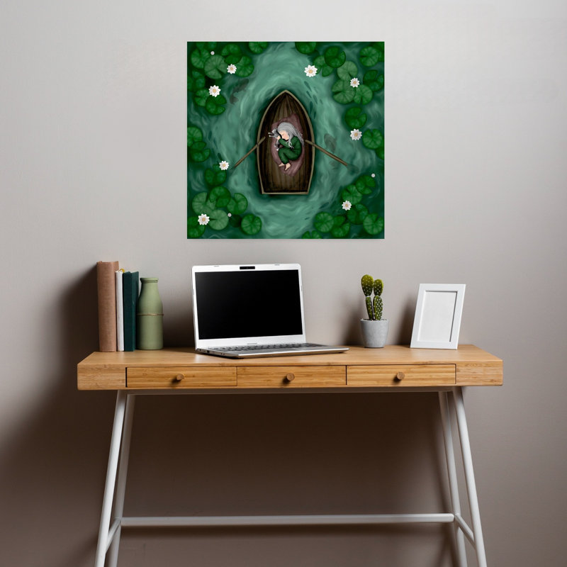 Contemporary Art Contemporary Wall Art, 18" H x 18" W