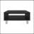 Modern Minimalist Square Coffee Table With Open Storage And Sleek Design-1413661124