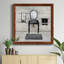 Cadre photo maison, reproduction carrée sur toile-246159728-246334660