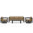 Rugiatu 4 Piece Sofa Set With Swivel-764950648-764950651