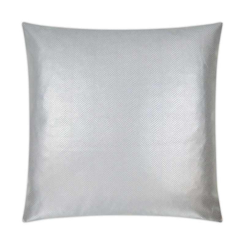 Jenkins Geometric Throw Pillow, Silver, Square 22"
