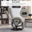 PU Recliner With Footrest