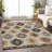Premium Machine Washable Prisco Beige Rug-2085823254