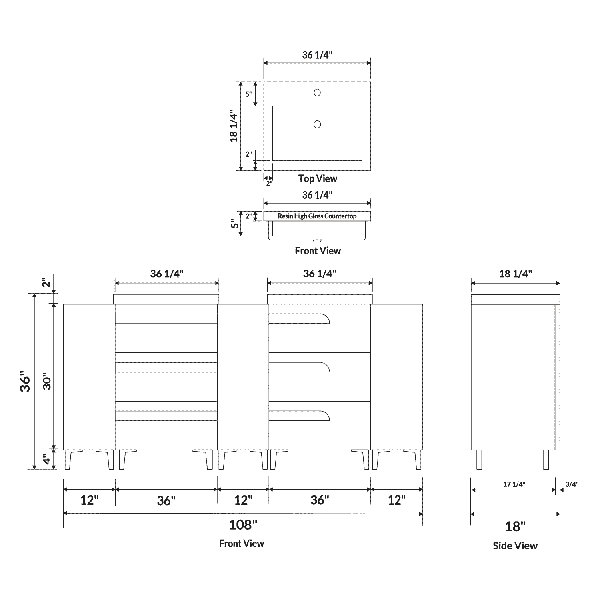 Dimensions du produit