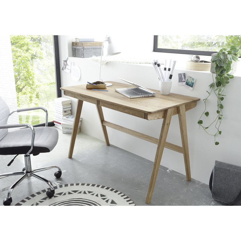 Solarte Solid Wood Writing Desk