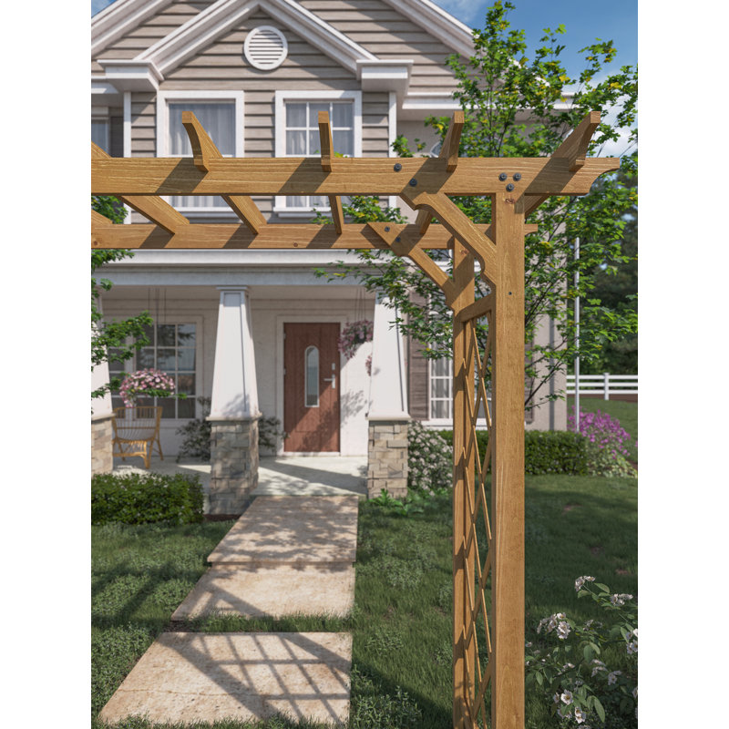 Heartwood Arbor, 89.25” H x 85” W x 26” D