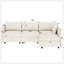 Canapé modulaire modulaire, siège convertible avec rangement, canapé-lit modulaire, combinaisons modulaires flexibles en tissu pour le salon-858626840