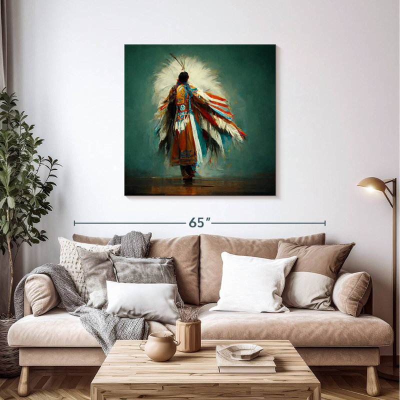 Lelar The Dance Pose, 39" H x 39" W
