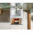 Ula 24" Dark Blue With White Countertop-609542729-609542728