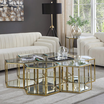 Table basse avec rangement Dickerson