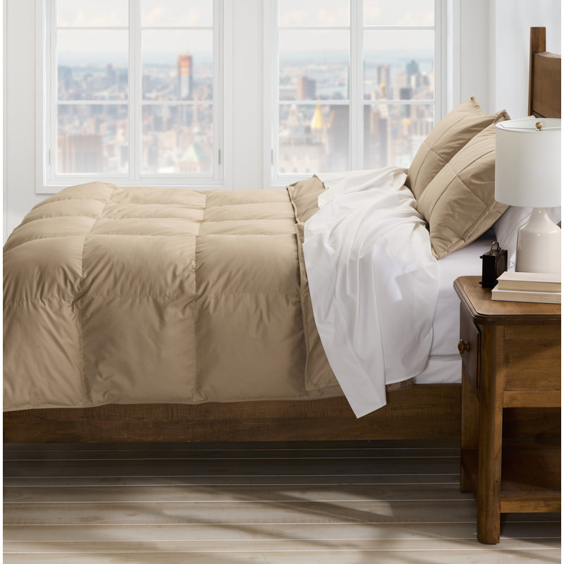 Cuddledown Chroma Down Alternative Comforter, Twig, King Comforter, All Season