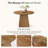 39" Solid Wood Round Pedestal Dining Table