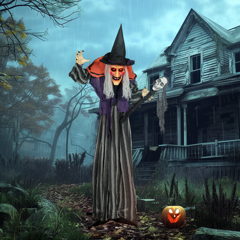 Steel, Polyester Halloween Decoration