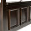Banc de rangement en bois massif pour hall d'entrée-675634117